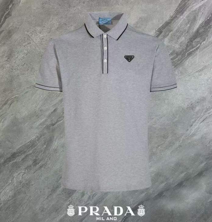 Picture of Prada Polo Shirts Short _SKUPradaM-3XL11Lr18925848